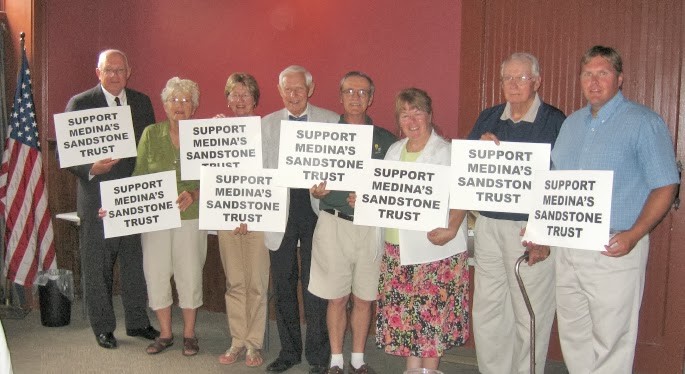 Support Medina's Sandstone Trust campaign, 2012